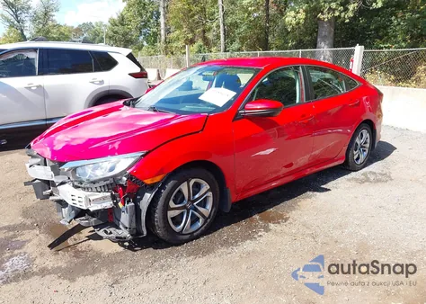2018 Honda Civic Lx from USA, damaged, VIN 2HGFC2F57JH600982